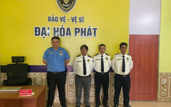 Dịch Vụ Bảo Vệ KCN Rạch Bắp Bến Cát Uy Tín - Đại Hòa Phát